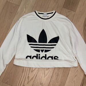 Cropped sweatshirt